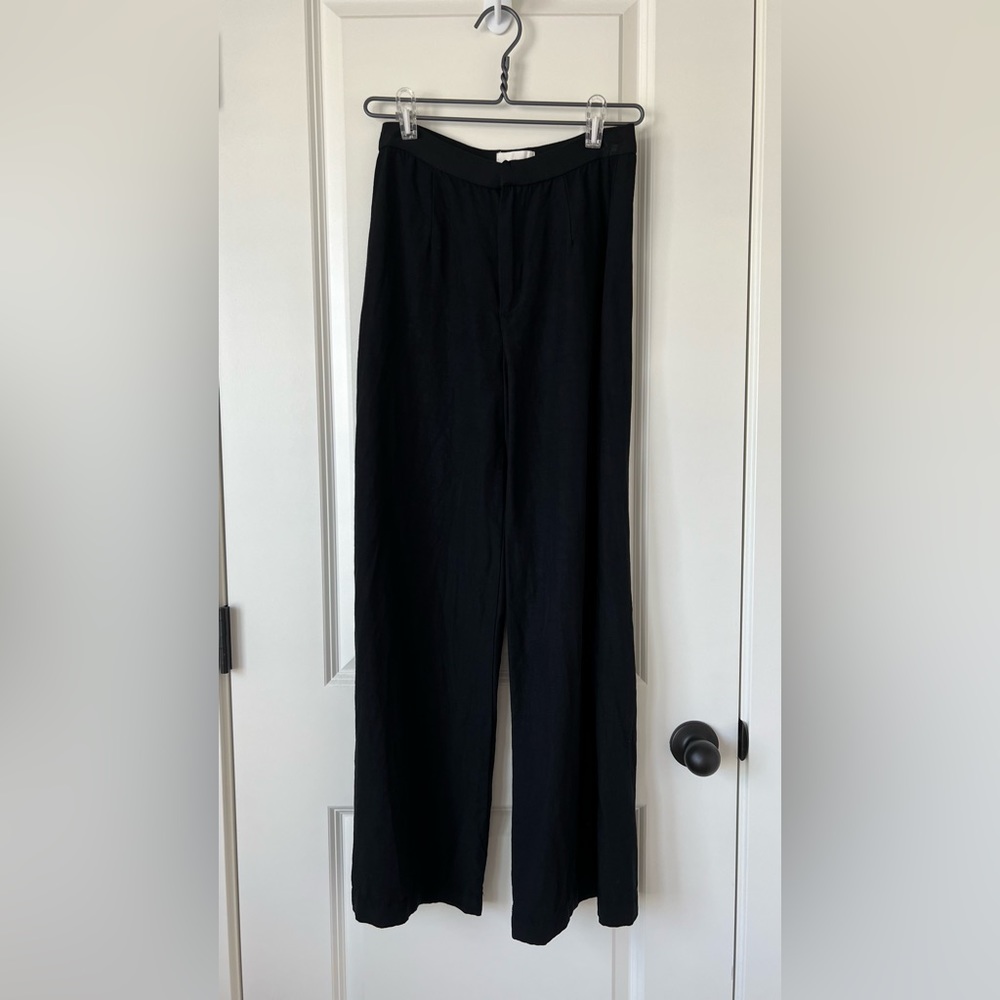 Black Linen Pants